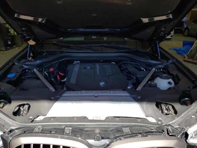 5UXTY9C04M9G70871 - 2021 BMW X3 XDRIVEM40I შავი ფოტო 12