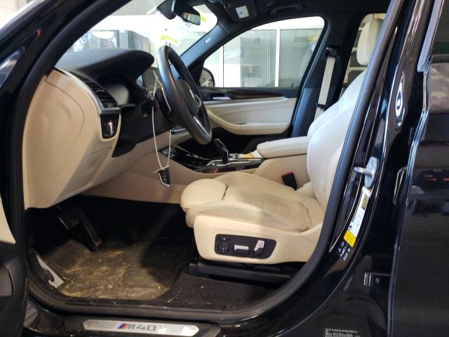 5UXTY9C04M9G70871 - 2021 BMW X3 XDRIVEM40I შავი ფოტო 7