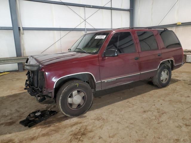 1GNEK13R0WJ315505 - 1998 CHEVROLET TAHOE K1500 BURGUNDY photo 1