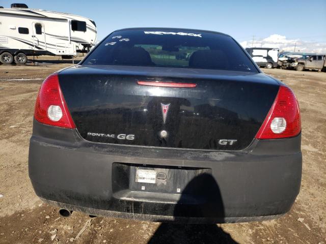 1G2ZH58N574229570 - 2007 PONTIAC G6 GT BLACK photo 6