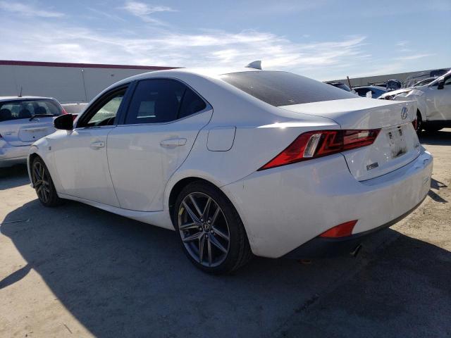 JTHBF1D28F5081820 - 2015 LEXUS IS 250 WHITE photo 2