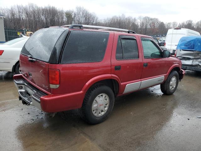 1GKDT13W2Y2353245 - 2000 GMC JIMMY / EN RED photo 3