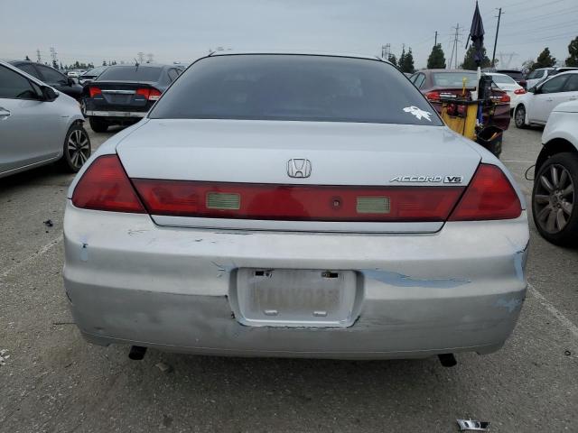 1HGCG225X1A004387 - 2001 HONDA ACCORD EX SILVER photo 6