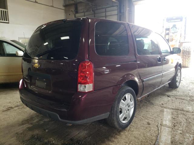 1GNDV23157D180671 - 2007 CHEVROLET UPLANDER L BURGUNDY photo 4