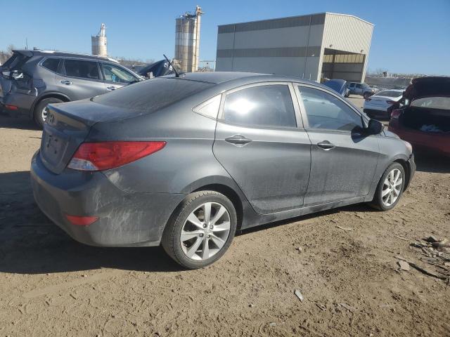 KMHCU4AE1CU118375 - 2012 HYUNDAI ACCENT GLS GRAY photo 3