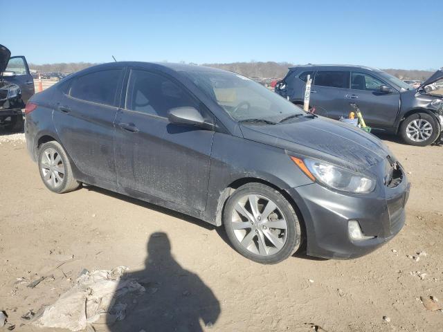 KMHCU4AE1CU118375 - 2012 HYUNDAI ACCENT GLS GRAY photo 4