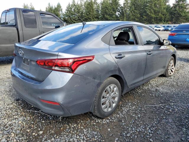 3KPC24A33JE018363 - 2018 HYUNDAI ACCENT SE GRAY photo 3