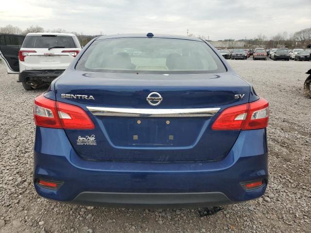 3N1AB7AP4JL625284 - 2018 NISSAN SENTRA S BLUE photo 6