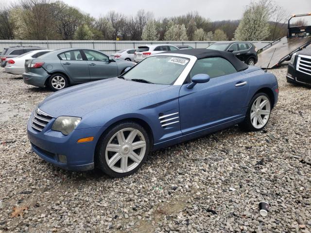 1C3AN65L16X062054 - 2006 CHRYSLER CROSSFIRE LIMITED BLUE photo 1