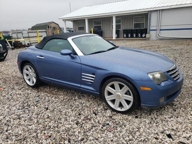 1C3AN65L16X062054 - 2006 CHRYSLER CROSSFIRE LIMITED BLUE photo 4