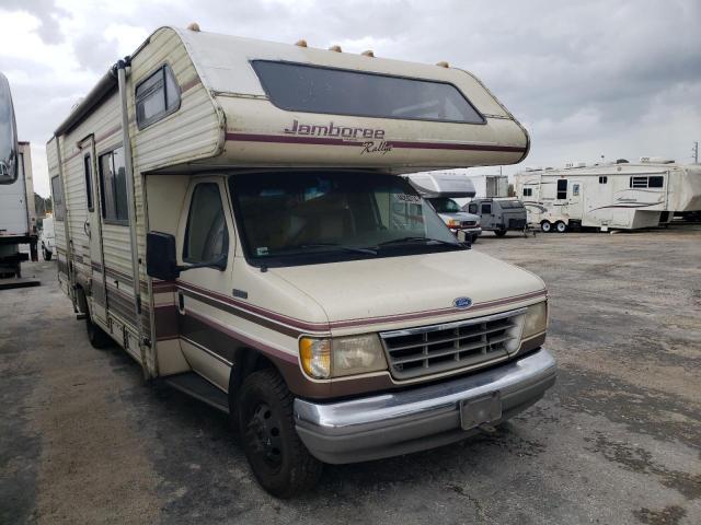 1993 FORD ECONOLINE E350 CUTAWAY VAN, 