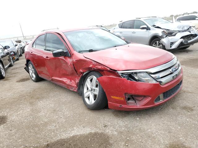 3FAHP0KC7BR122062 - 2011 FORD FUSION SPORT BURGUNDY photo 4