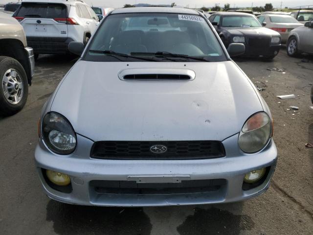 JF1GD29682G520713 - 2002 SUBARU IMPREZA WRX SILVER photo 5