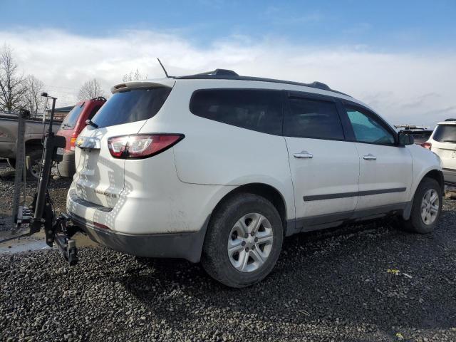 1GNKRFED6GJ169318 - 2016 CHEVROLET TRAVERSE LS WHITE photo 3