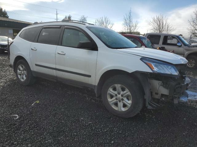 1GNKRFED6GJ169318 - 2016 CHEVROLET TRAVERSE LS WHITE photo 4