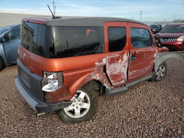 5J6YH18675L001091 - 2005 HONDA ELEMENT EX ORANGE photo 3