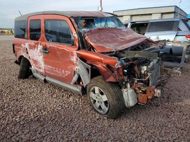 5J6YH18675L001091 - 2005 HONDA ELEMENT EX ORANGE photo 4