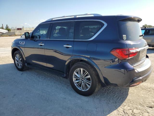 JN8AZ2NF6K9686518 - 2019 INFINITI QX80 LUXE BLUE photo 2