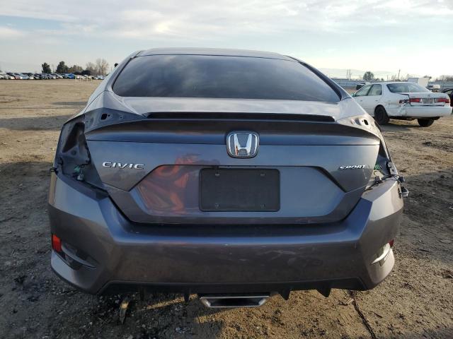 2HGFC2F87MH525943 - 2021 HONDA CIVIC SPORT CHARCOAL photo 6