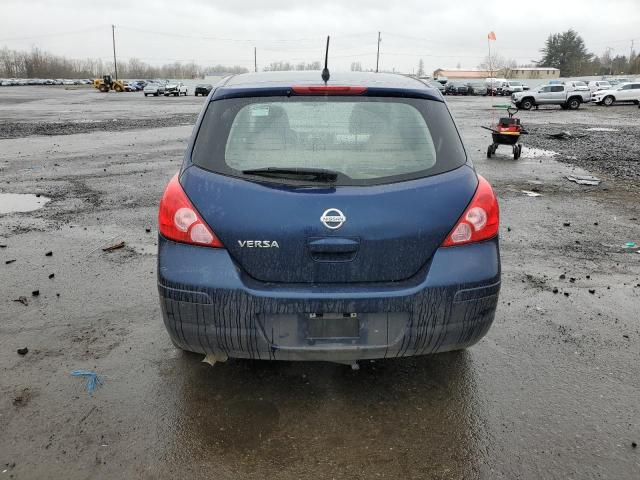 3N1BC13E78L408767 - 2008 NISSAN VERSA S BLUE photo 6