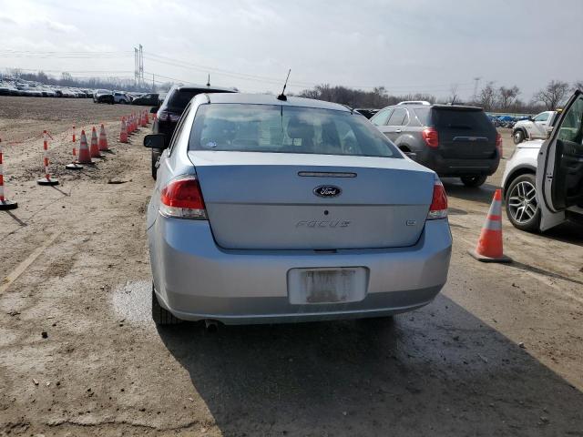 1FAHP35N38W195515 - 2008 FORD FOCUS SE BLUE photo 6