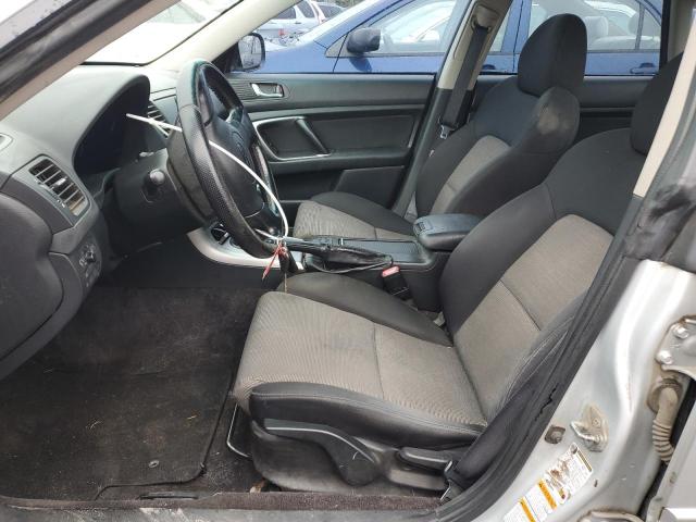 4S3BL686356218045 - 2005 SUBARU LEGACY GT SILVER photo 7