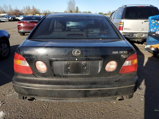 JT8BD68S0X0057068 - 1999 LEXUS GS 300 BLACK photo 6