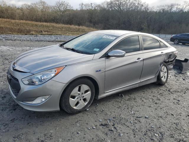 KMHEC4A47CA042598 - 2012 HYUNDAI SONATA HYBRID SILVER photo 1