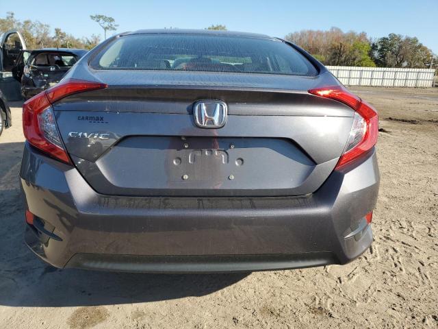 2HGFC2F56JH544808 - 2018 HONDA CIVIC LX GRAY photo 6