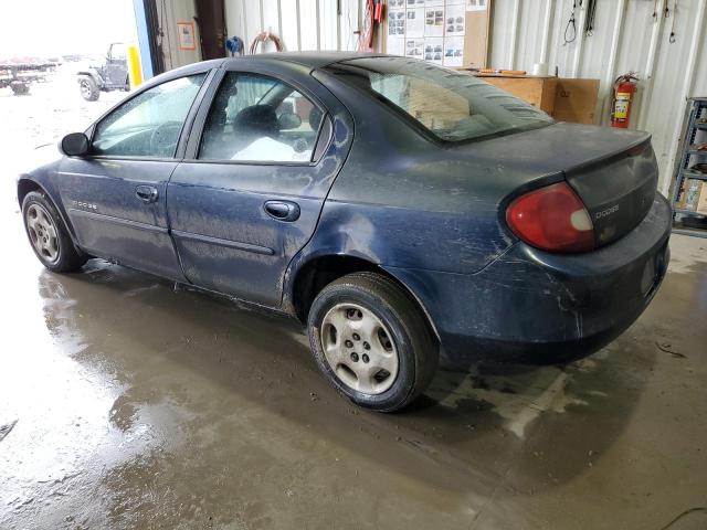 1B3ES46C1YD772182 - 2000 DODGE NEON BASE BLUE photo 2