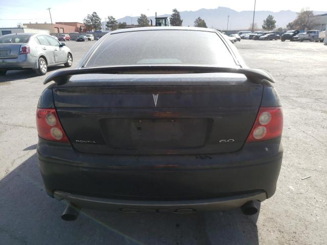 6G2VX12U06L551728 - 2006 PONTIAC GTO BLACK photo 6