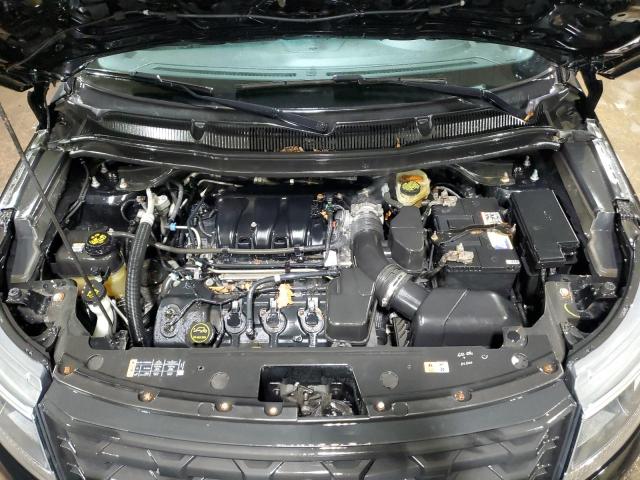 1FM5K8AR5HGA63105 - 2017 FORD EXPLORER POLICE INTERCEPTOR შავი ფოტო 12