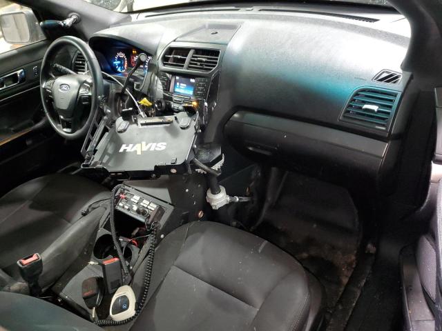 1FM5K8AR5HGA63105 - 2017 FORD EXPLORER POLICE INTERCEPTOR შავი ფოტო 8