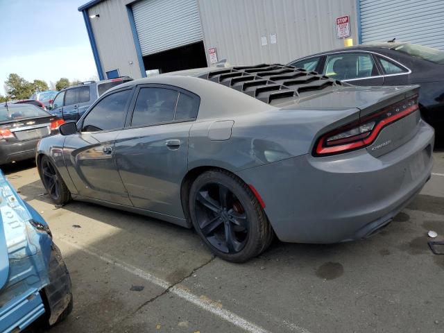 2C3CDXHGXJH125827 - 2018 DODGE CHARGER SXT PLUS GRAY photo 2