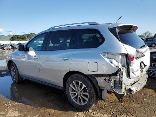 5N1AR2MN9GC606817 - 2016 NISSAN PATHFINDER S SILVER photo 2