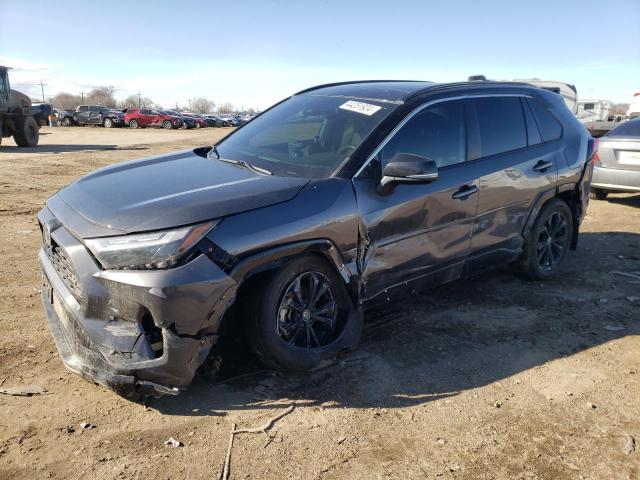 JTME6RFV9ND522640 - 2022 TOYOTA RAV4 XSE GRAY photo 1