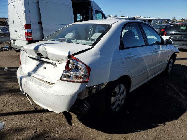 KNAFE221295593533 - 2009 KIA SPECTRA EX WHITE photo 3