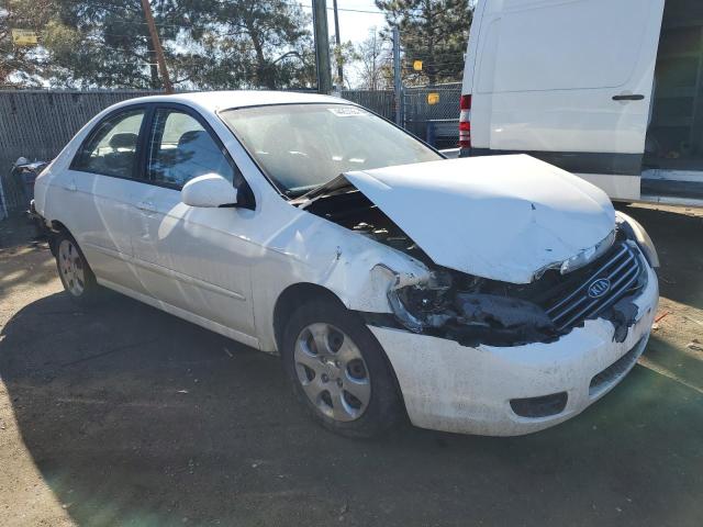 KNAFE221295593533 - 2009 KIA SPECTRA EX WHITE photo 4