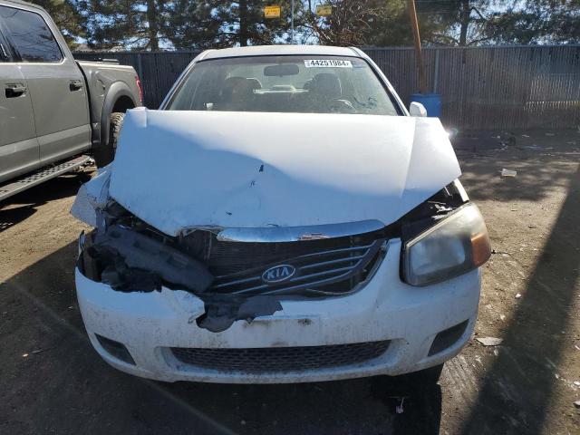 KNAFE221295593533 - 2009 KIA SPECTRA EX WHITE photo 5