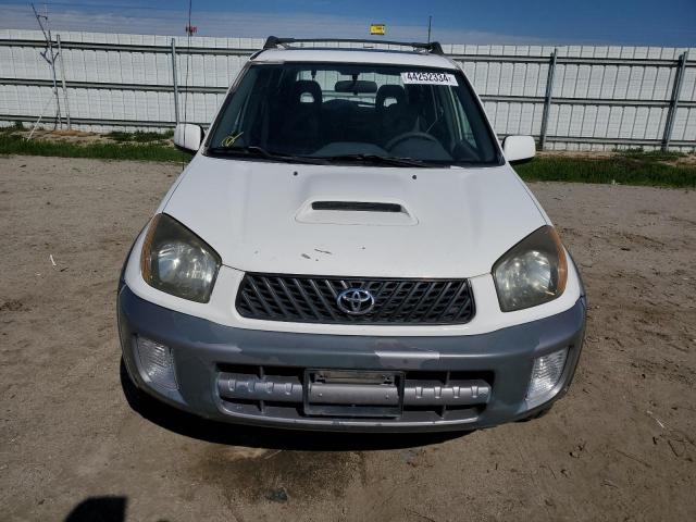 JTEGH20V930088545 - 2003 TOYOTA RAV4 WHITE photo 5