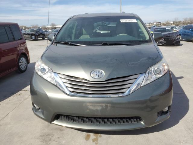 5TDYK3DC5ES523425 - 2014 TOYOTA SIENNA XLE GREEN photo 5