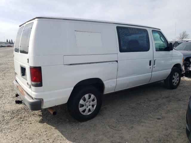 1FTNE24L14HA71125 - 2004 FORD ECONOLINE E250 VAN WHITE photo 3