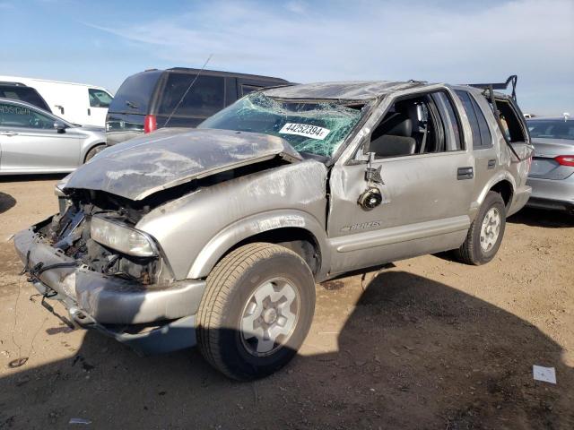 1GNDT13W62K102321 - 2002 CHEVROLET BLAZER BEIGE photo 1