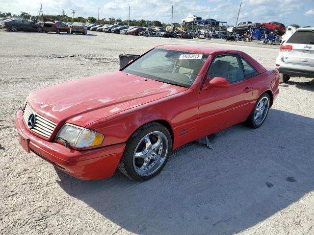 WDBFA68F0YF188433 - 2000 MERCEDES-BENZ SL 500 RED photo 1