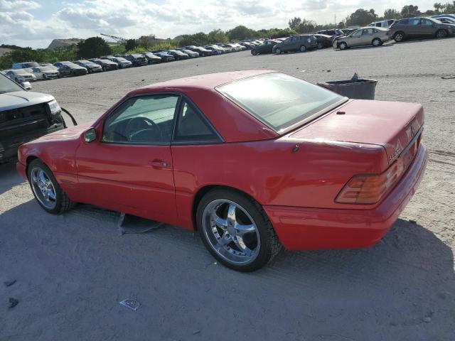 WDBFA68F0YF188433 - 2000 MERCEDES-BENZ SL 500 RED photo 2