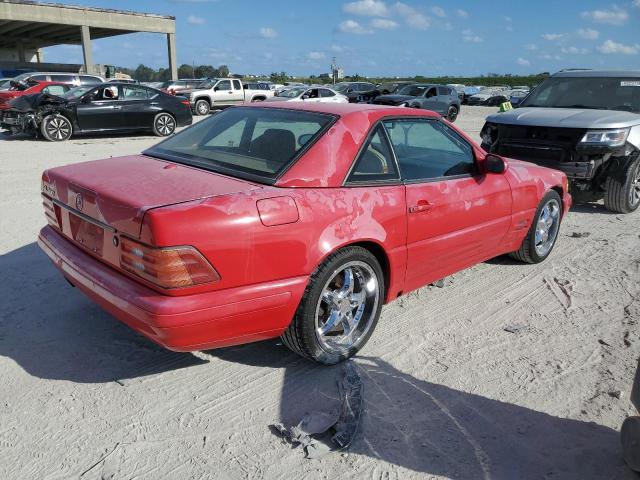 WDBFA68F0YF188433 - 2000 MERCEDES-BENZ SL 500 RED photo 3