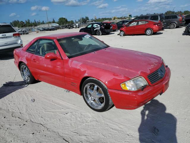 WDBFA68F0YF188433 - 2000 MERCEDES-BENZ SL 500 RED photo 4