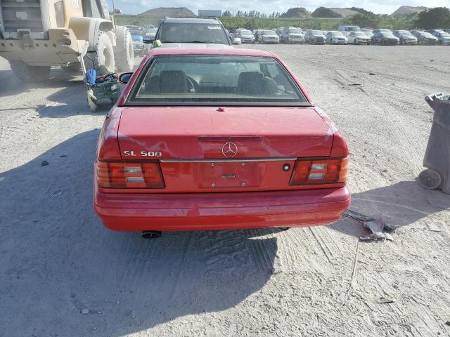 WDBFA68F0YF188433 - 2000 MERCEDES-BENZ SL 500 RED photo 6