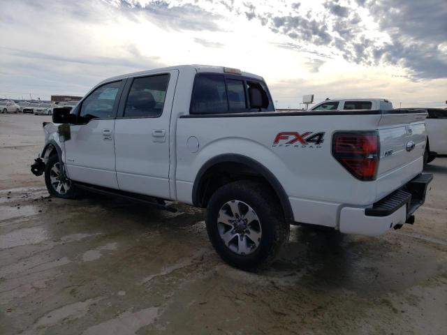 1FTFW1ET4CKE21262 - 2012 FORD F150 SUPERCREW WHITE photo 2