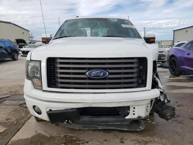 1FTFW1ET4CKE21262 - 2012 FORD F150 SUPERCREW WHITE photo 5